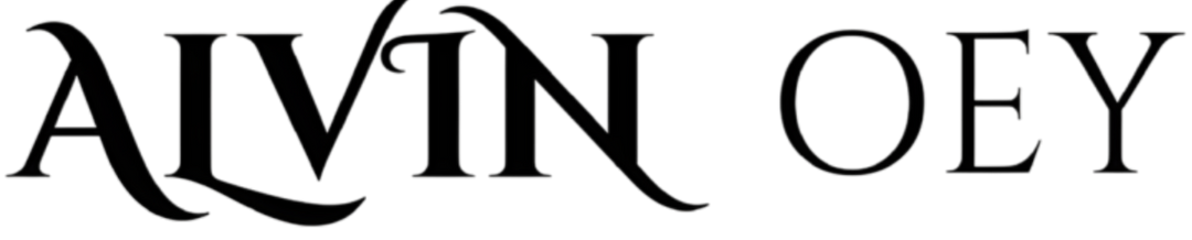 Logo hitam alvin oey